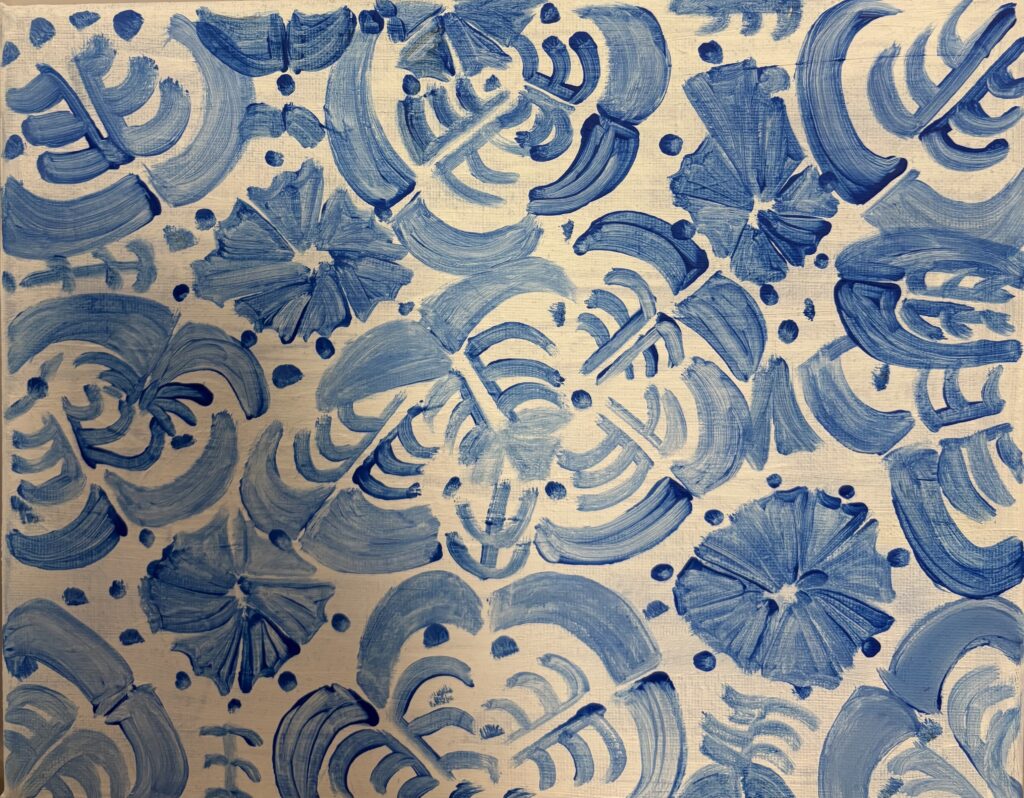 Azulejos sobre tela II